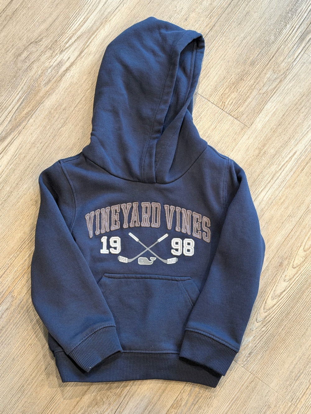 Vineyard Vines Kids Navy Hockey Hoodie